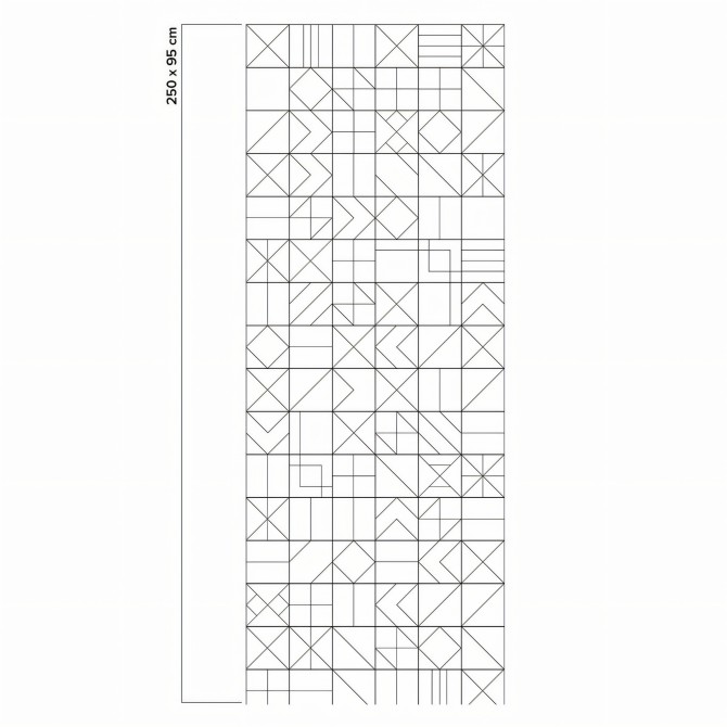 Vasili 2 - papel pared pintado autoadhesivo sin pvc ecologico recibidor salon comedor minimalista nordico lokoloko