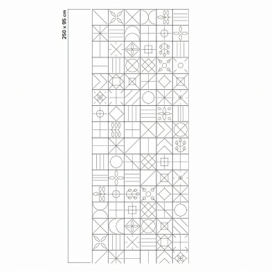 Vasili 1 - papel pared pintado autoadhesivo sin pvc ecologico recibidor salon comedor minimalista nordico lokoloko