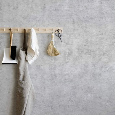 Nordic Industrial Cement - Eco-friendly self-adhesive wallpaper without PVC hallways japandi gray lokoloko