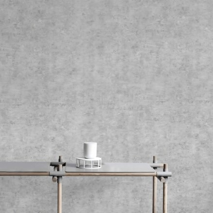 Cemento Industrial Nórdico - Papel pintado pared autoadhesivo ecologico sinPVC recibidores pasillos japandi gris lokoloko