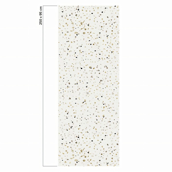 Terrazo Africano - Papel pintado pared autoadhesivo ecologico sinPVC para salones dormitorios recibidores pasillos lokoloko