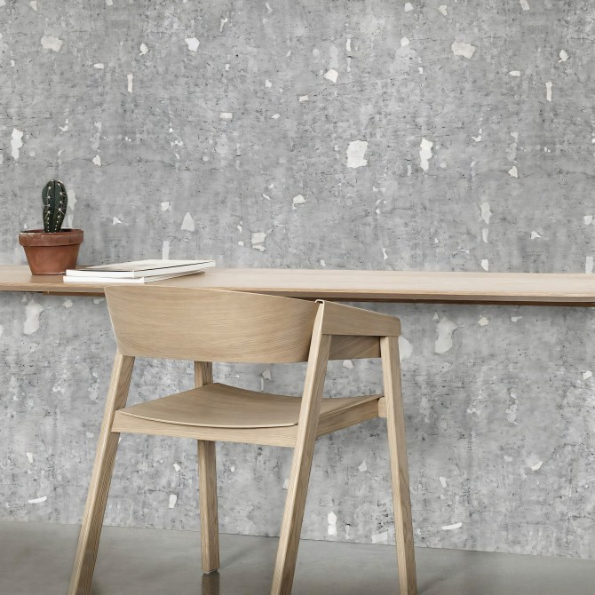 Cemento New Age - papel pared pintado autoadhesivo sinpvc ecologico recibidor  salon minimal japandi gris lokoloko