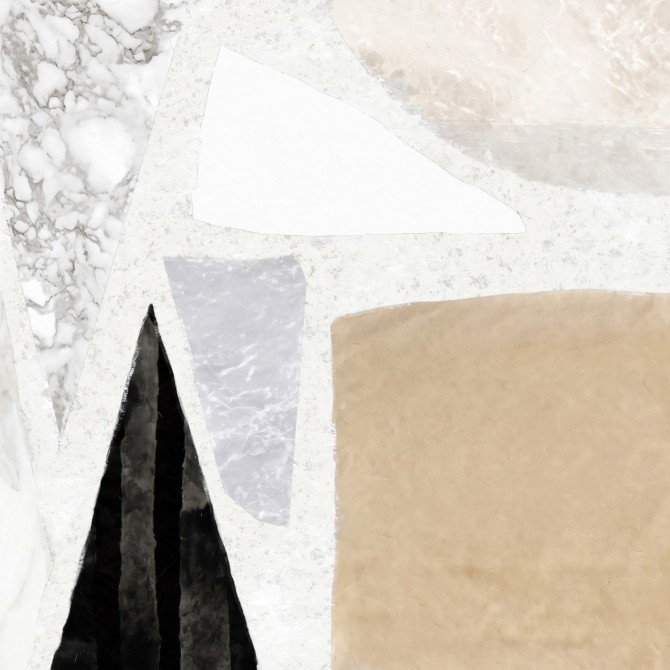 Big 2 Terrazzo  - Self-adhesive eco-friendly PVC-free wallpaper for living rooms bedrooms halls corridors lokoloko 