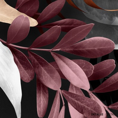 Bohemia - Papel pintado pared ecológico autoadhesivo para superficies lisas - Detalle - Lokoloko.