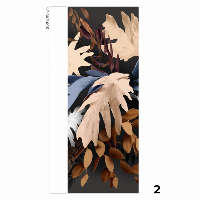Bohemia - Papel pintado pared ecológico autoadhesivo para superficies lisas - Pieza 2 - Lokoloko.