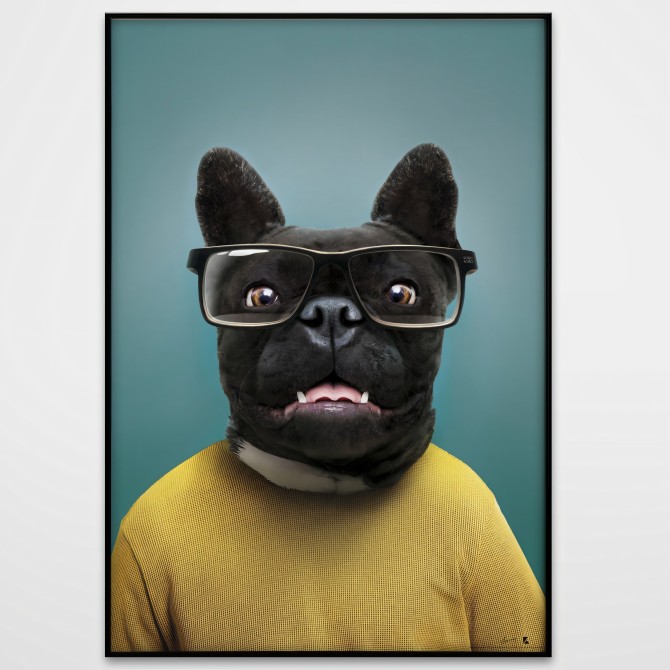Cool Dog Model 1-poster-washable-for-exterior-interior-dog-decoration-fun-original-modern-style-lokoloko