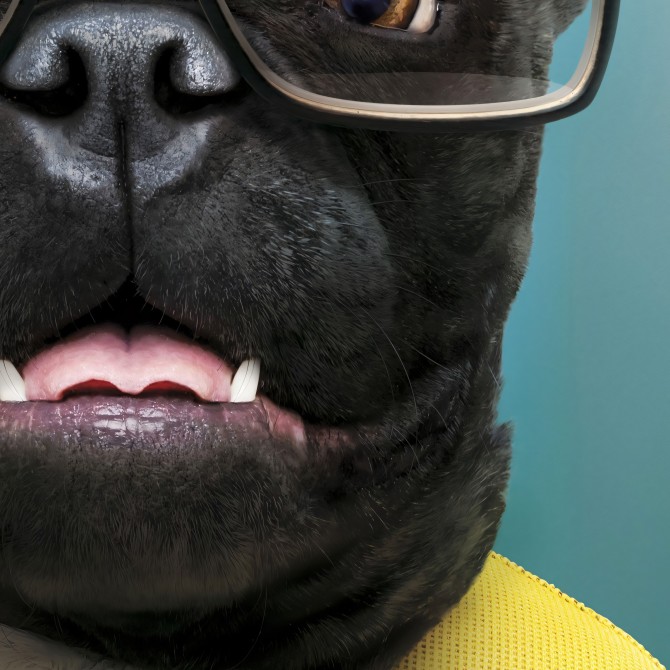 Cool Dog Model 1-poster-washable-for-exterior-interior-dog-decoration-fun-original-modern-style-lokoloko