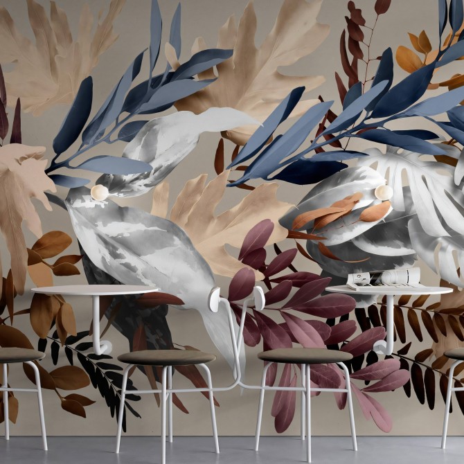 Glam - Vinyl Wall Mural self-adhesive eco pvc free vynil for walls and furniture restaurants lokoloko
