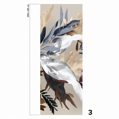 Glam - Papel pintado pared ecológico autoadhesivo para superficies lisas - Pieza 3 - Lokoloko.