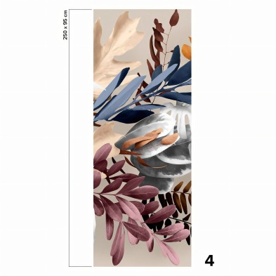 Glam - Eco-friendly self-adhesive wallpaper mural - Piece 4 - Lokoloko