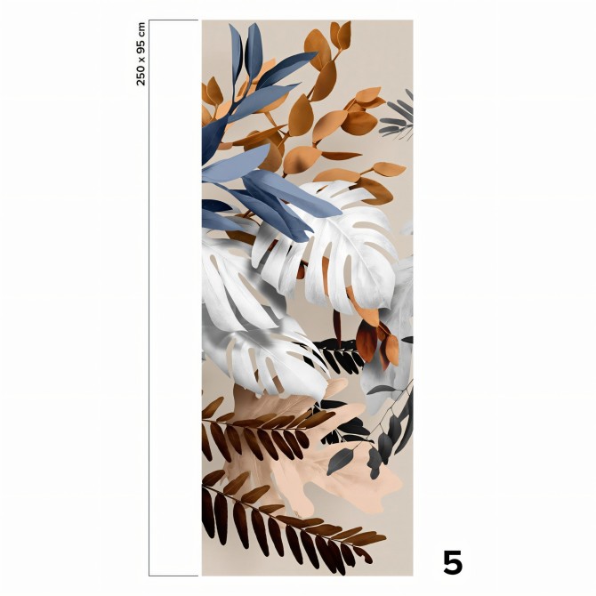 Glam - Eco-friendly self-adhesive wallpaper mural - Piece 5 - Lokoloko