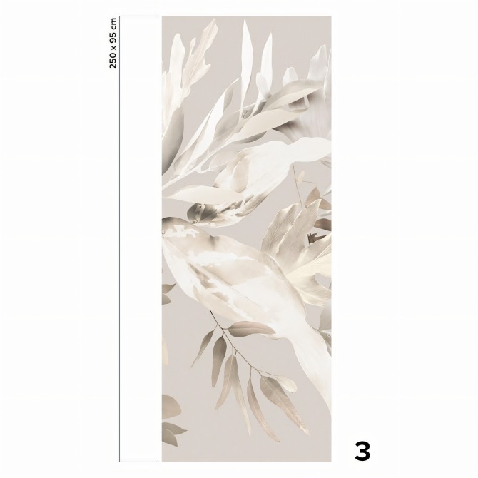Galana - Pieza 3 - Papel de pared autoadhesivo ecológico sin PVC. Lokoloko