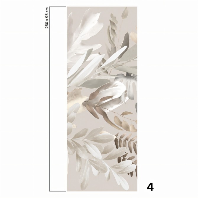 Galana - Pieza 4 - Papel de pared autoadhesivo ecológico sin PVC. Lokoloko