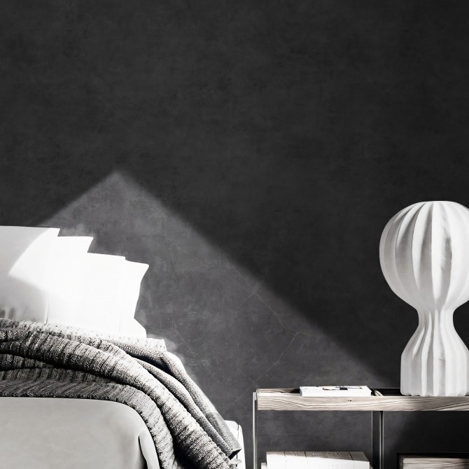 Night Concrete - washable self-adhesive opaque vynil for furniture and walls lokoloko