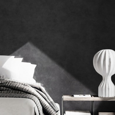 Hormigón Noche -  vinilo lavable autoadhesivo opaco para paredes, muebles y suelos baños, cocinas, recibidores, lokoloko