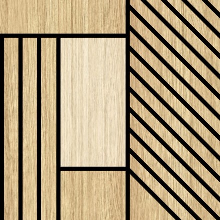 Bergen Geometric Wood. Washable self-adhesive eco inks. Vinyl for walls tiles kitchen backsplash. Lokoloko