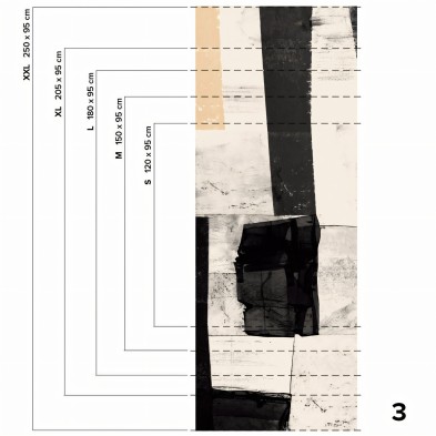 Tapies - pieza 3 - vinilo lavable autoadhesivo opaco para muebles  paredes cocinas y baños