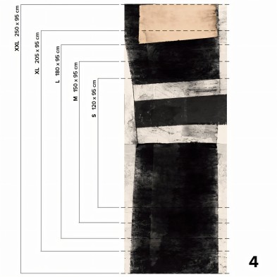 Tapies - pieza 4 - vinilo lavable autoadhesivo opaco para muebles  paredes cocinas y baños