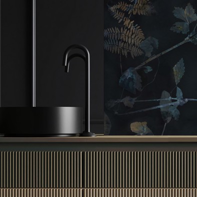 Nocturna - washable self-adhesive Vinyl Wallpaper for renovate walls and furniture kitchen 