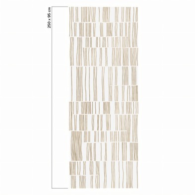 Superposición Tierra. Papel pintado ecológico autoadhesivo texturizado sin pvc para paredes y superficies lisas. Lokoloko