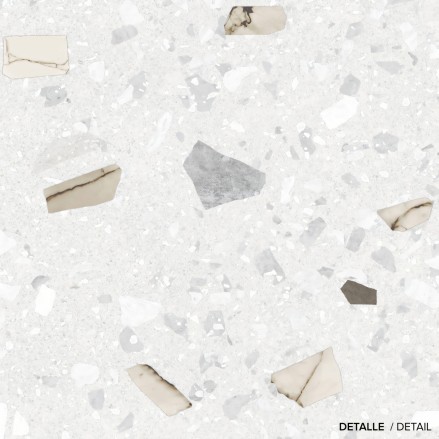 Fenice Terrazzo - washable self-adhesive vynil for furniture, floor and walls