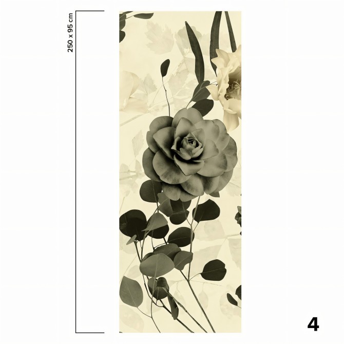 Deva - Eco-friendly self-adhesive wallpaper mural - Piece 4 - Lokoloko