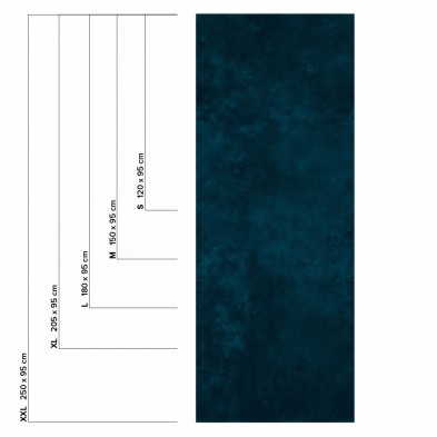 Steel Blue Concrete  - Sizes-  washable self-adhesive opaque vynil for furniture and walls