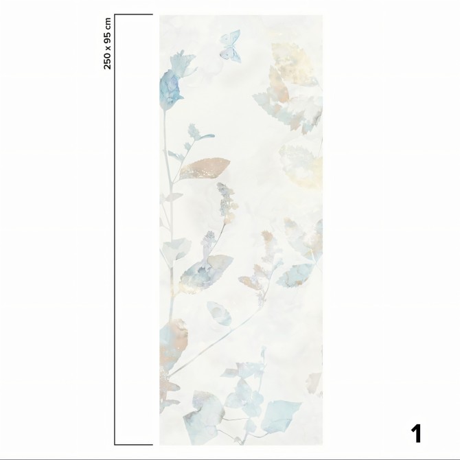 Zen. Papel pintado pared ecologico autoadhesivo para superficies lisas. Pieza 1. Lokoloko.