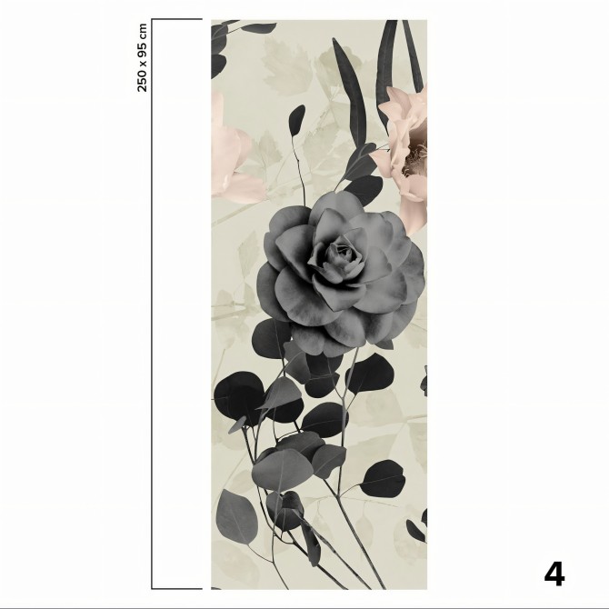 Daila - Eco-friendly self-adhesive wallpaper mural - Piece 4 - Lokoloko