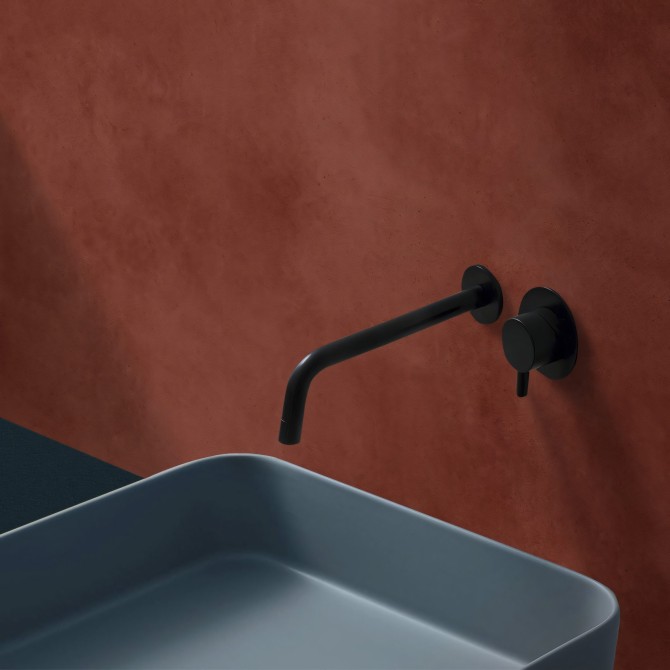 Dark red concrete.  washable self-adhesive opaque vynil for furniture and walls lokoloko