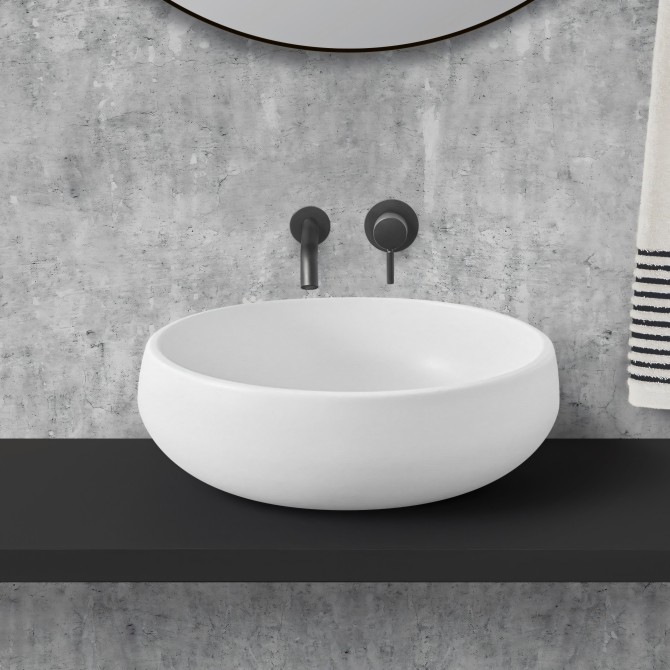 Vinyl for decoration with a design of textures and concrete