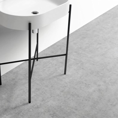 Vinilo cemento inductrial nordico para suelos con antideslizante para baños. Resistente al agua, antibacterias.