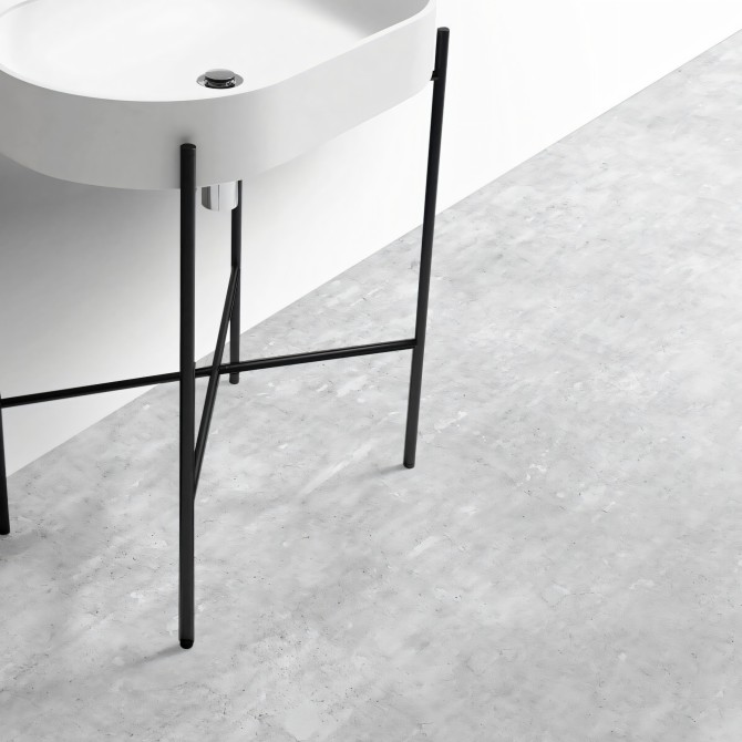 Light industrial concrete - washable self-adhesive vynil for furniture and walls