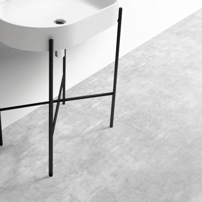 Cemento industrial claro - Vinilo lavable autoadhesivo para muebles, suelos y paredes