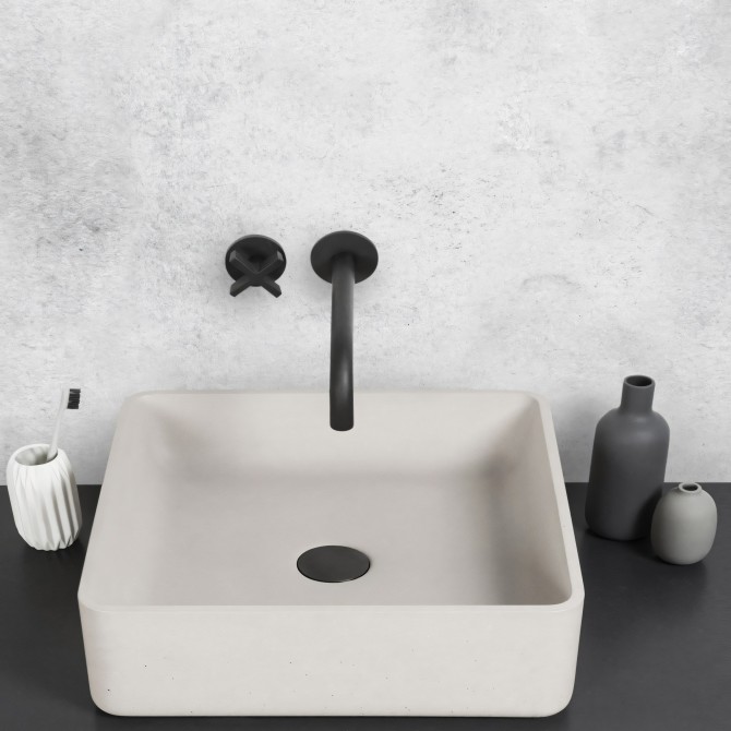 Cemento Gris Claro - vinilo lavable autoadhesivo opaco para paredes azulejos de baños lokoloko