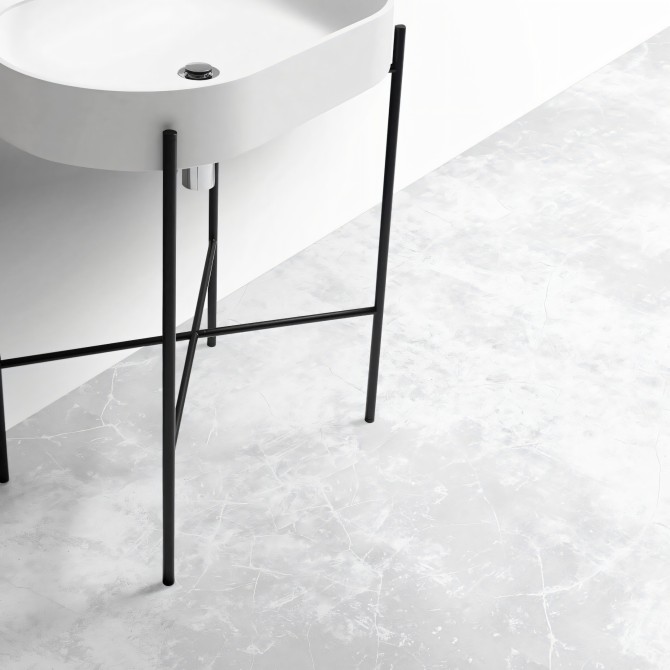 White cement - washable self-adhesive vynil for furniture and walls