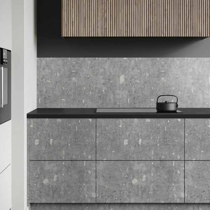 New Age Cement - washable self-adhesive vynil for furniture and walls