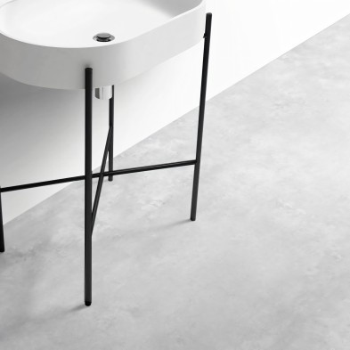 Cemento Oiza - Vinilo lavable autoadhesivo para muebles, suelos y paredes