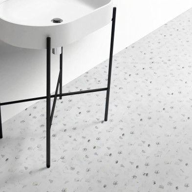Mosaico hexagonal mármol gris - Vinilo autoadhesivo lavable para muebles y paredes. Lokoloko