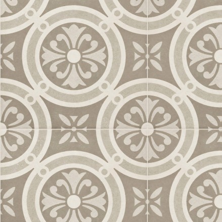 Vintage Pattern 1. Vinyl bathroom flooring, non-slip and antibacterial, water resistant. Lokoloko
