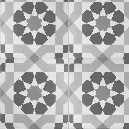 Vintage pattern 3 black & white. Vinyl, eco-friendly inks, water resistant, antibacterial for tiles and backslash Kitchen.