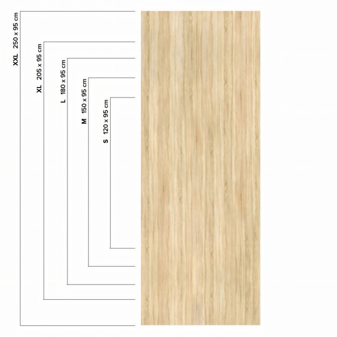 Wood 20 Washable self-adhesive vinyl for furniture & walls. Lokoloko
