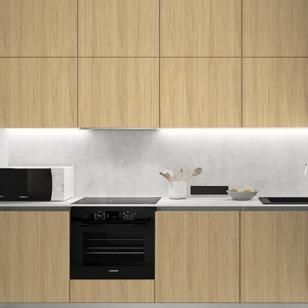 Madera Bergen. Vinilo lavable autoadhesivo para muebles de cocina, puertas y cajones. Lokoloko