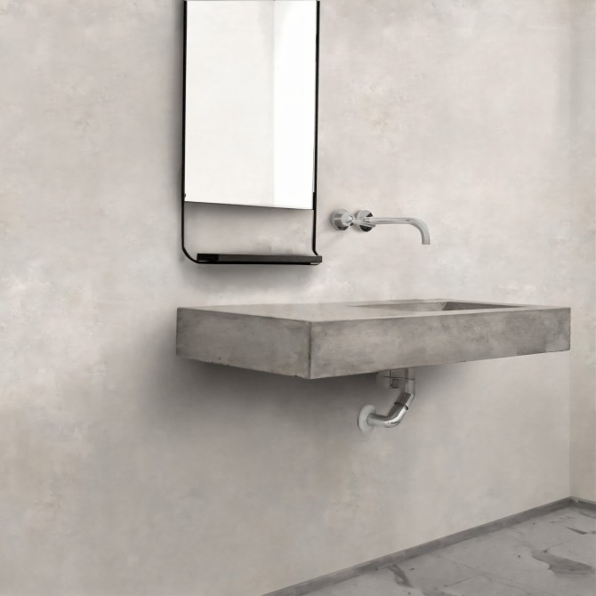 Cemento Velasca - Vinilo lavable autoadhesivo para muebles, suelos y paredes