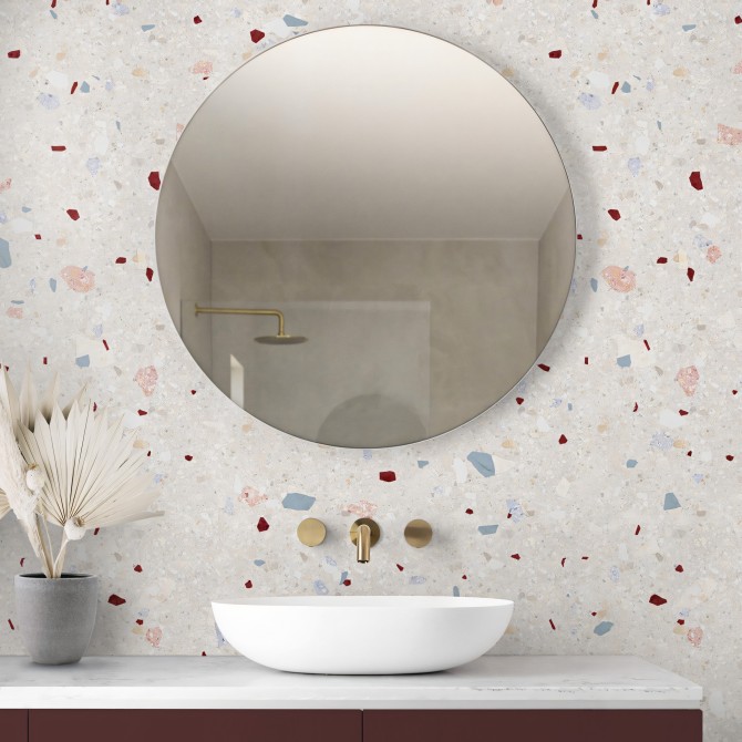 Bella Terrazzo - washable self-adhesive vynil for furniture, floor and walls