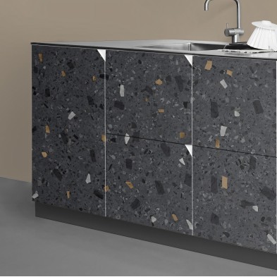 Liceo Terrazzo - washable self-adhesive vynil for furniture, floor and walls