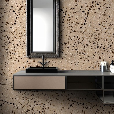 Beneto Terrazzo - washable self-adhesive vynil for furniture, floor and walls