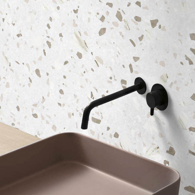 Pesaro Terrazzo - washable self-adhesive vynil for furniture, floor and walls