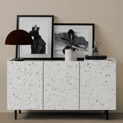 Pesaro Terrazzo - washable self-adhesive vynil for furniture, floor and walls