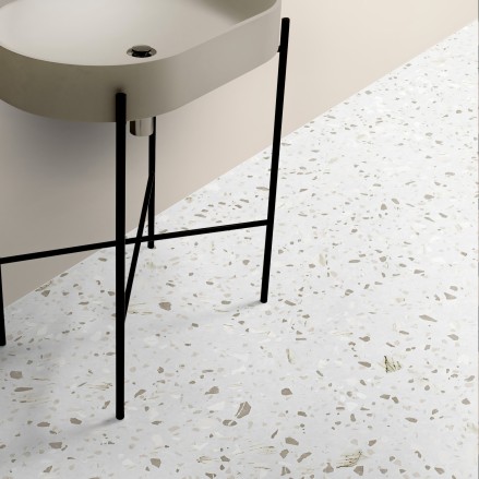 Pesaro Terrazzo - washable self-adhesive vynil for furniture, floor and walls